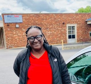 Gertie (Lee) Richardson, Pharmacy Technician and Prescription Delivery Driver